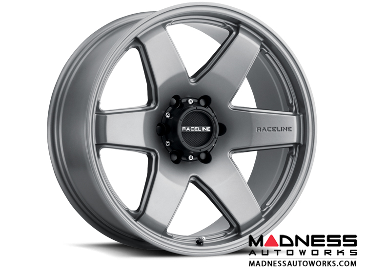 Jeep Custom Wheels (1) - Raceline - 942GS - 16" x 8" - Greystone